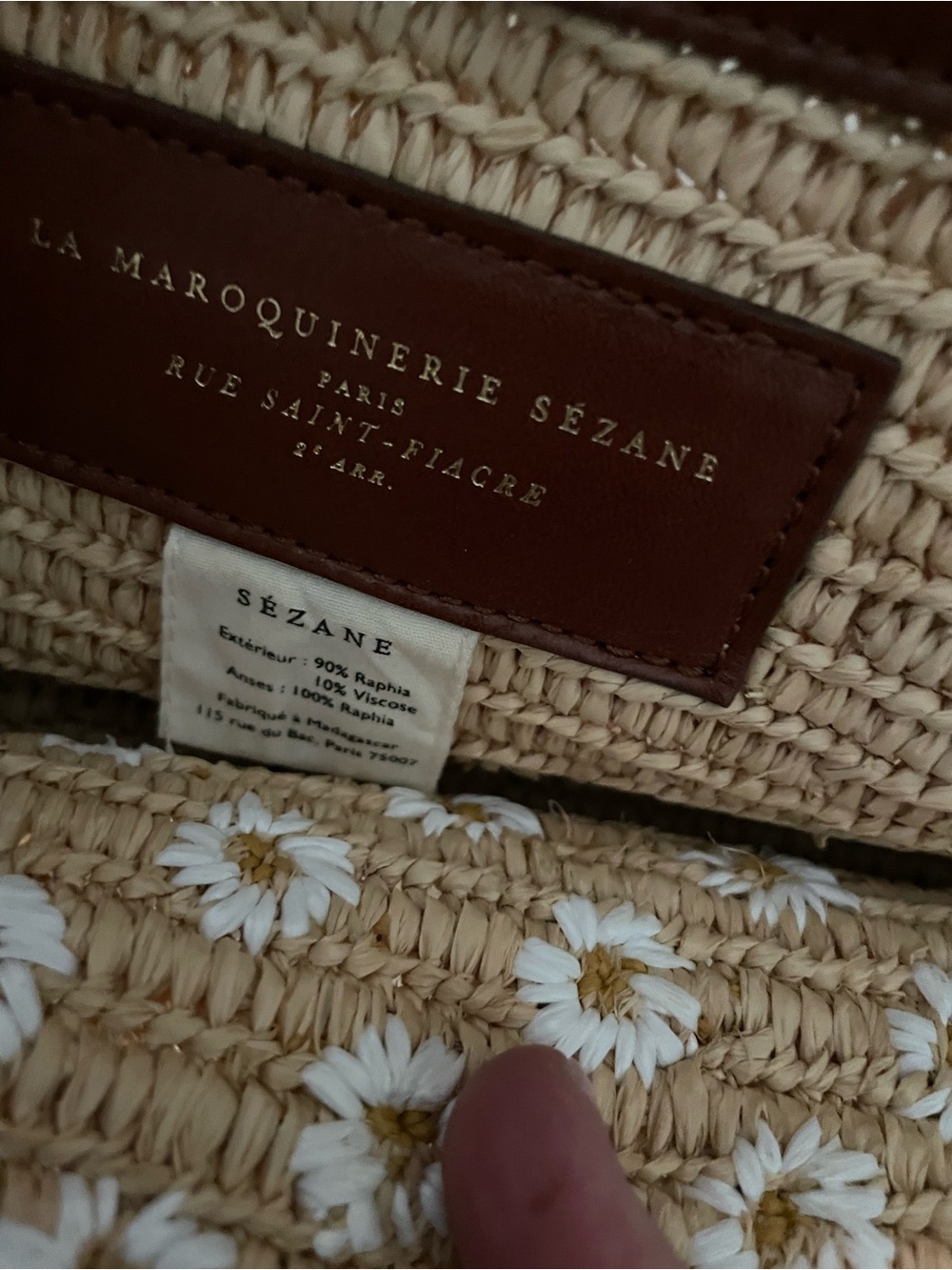 Sezane Daisy Shoulder Bag Hard to Find! - Picture 9 of 10